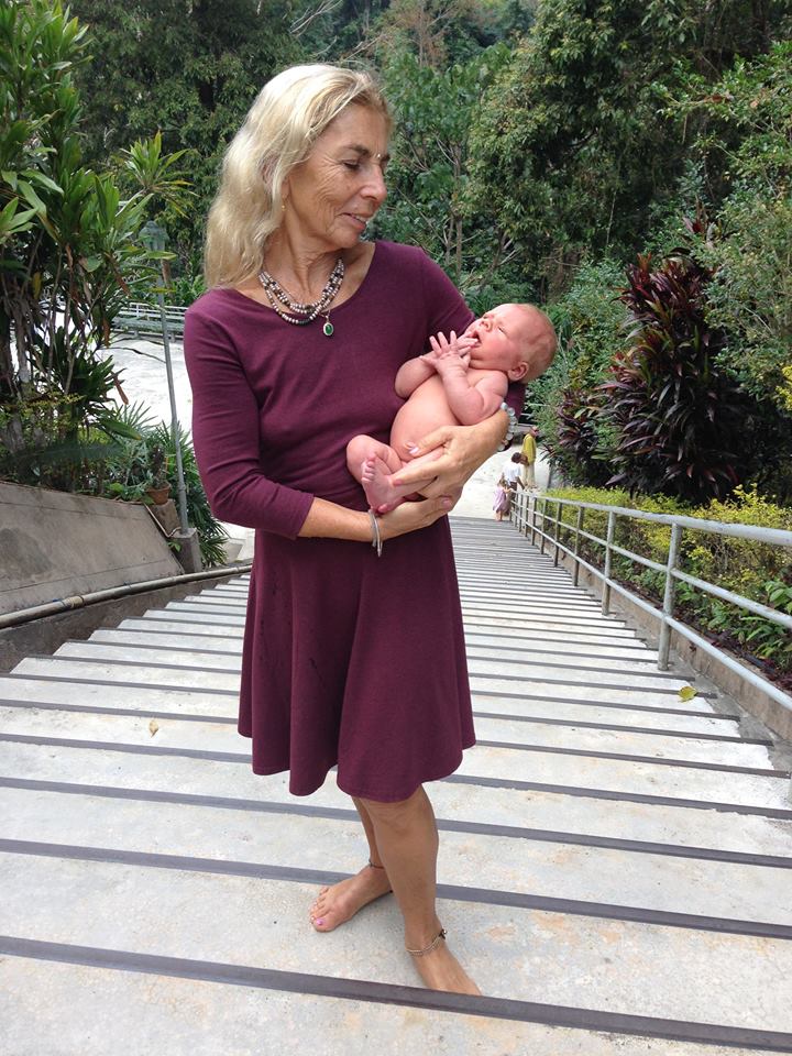 Marina with an infant