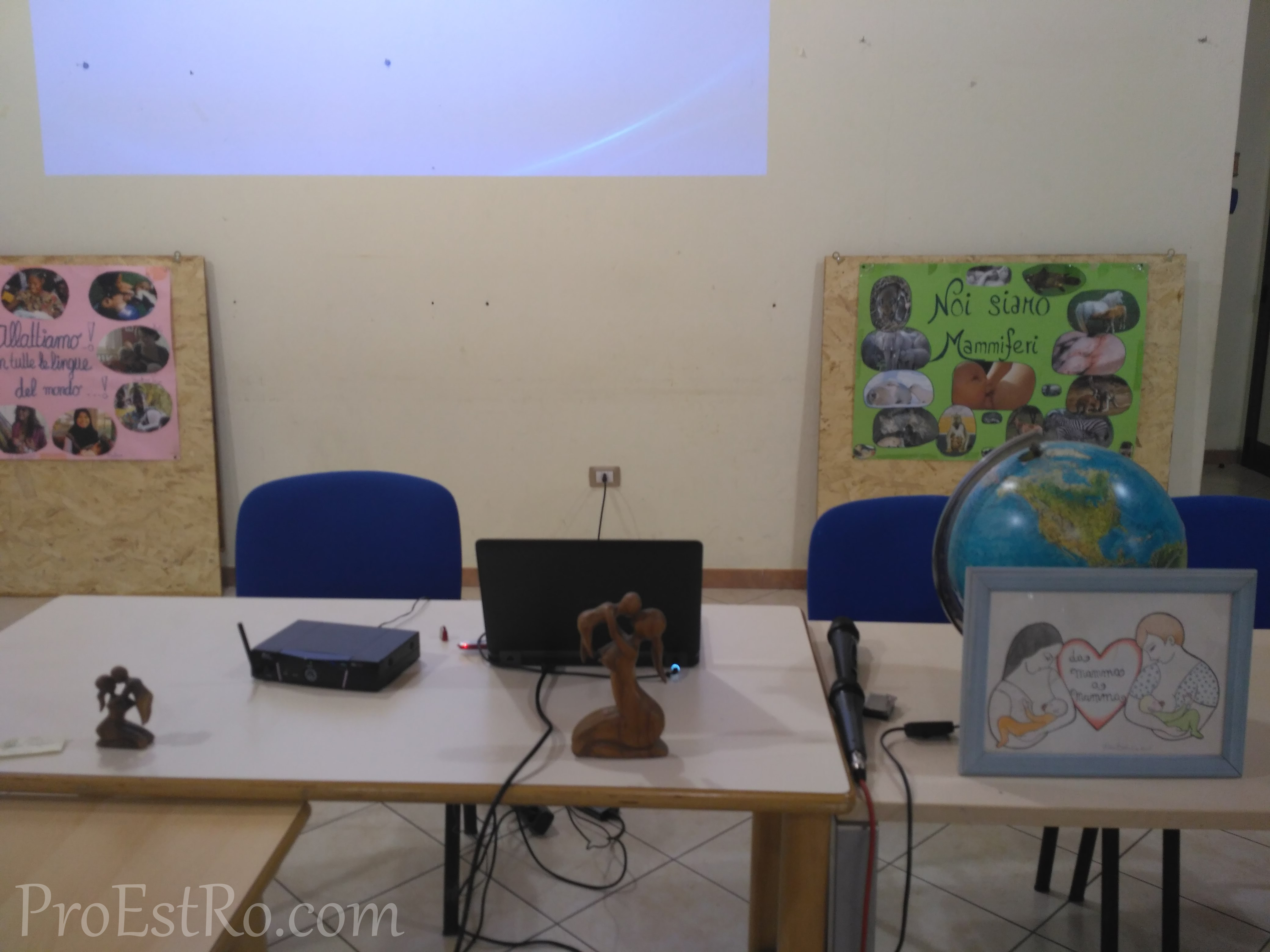 Workplace for speakers